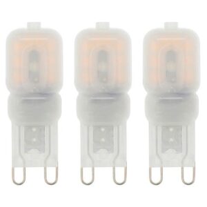 VITO LED Capsule Steeklamp G9 - 3W (vervangt 30W) - 294lm - 4000K - 220-240V - Dimbaar - Ø16mm - Energiezuinig - 3 stuks