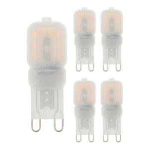 VITO LED Capsule Steeklamp G9 - 3W (vervangt 30W) - 294lm - 4000K - 220-240V - Dimbaar - Ø16mm - Energiezuinig - 5 stuks