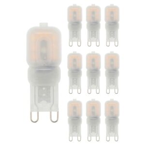 VITO LED Capsule Steeklamp G9 - 3W (vervangt 30W) - 294lm - 4000K - 220-240V - Dimbaar - Ø16mm - Energiezuinig - 10 stuks
