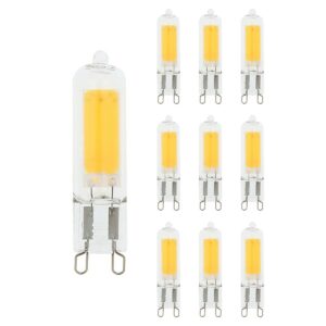 VITO LED Capsule Steeklamp G9 - 3.2W (vervangt 30W) - 325lm - 2700K - 220-240V - Ø14mm - Energiezuinig - 10 stuks