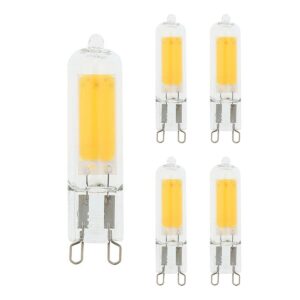 VITO LED Capsule Steeklamp G9 - 3.2W (vervangt 30W) - 336lm - 4000K - 220-240V - Ø14mm - Energiezuinig - 5 stuks