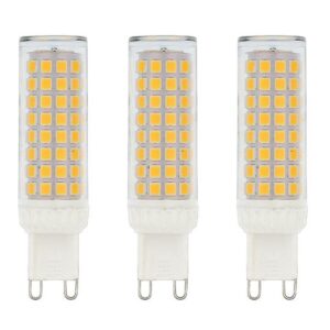 VITO LED Capsule Steeklamp G9 - 8W (vervangt 75W) - 960lm - 4000K - 100-265V - Ø19mm - Energiezuinig - 3 stuks