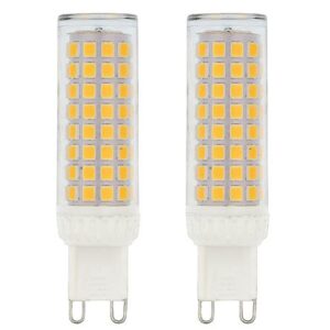 VITO LED Capsule Steeklamp G9 - 8W (vervangt 75W) - 1000lm - 6400K - 100-265V - Ø19mm - Energiezuinig - 2 stuks