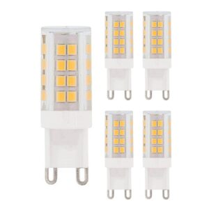 VITO LED Capsule Steeklamp G9 - 6W (vervangt 50W) - 579lm - 2700K - 220-240V - Ø16mm - Energiezuinig - 5 stuks