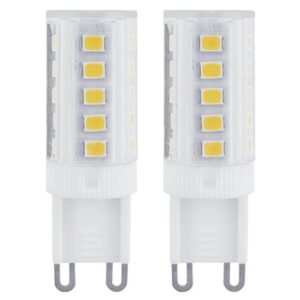 VITO LED Capsule Steeklamp G9 - 4W (vervangt 40W) - 484lm - 4000K - 220-240V - Ø16mm - Energiezuinig - 2 stuks