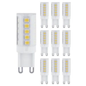 VITO LED Capsule Steeklamp G9 - 4W (vervangt 40W) - 484lm - 4000K - 220-240V - Ø16mm - Energiezuinig - 10 stuks
