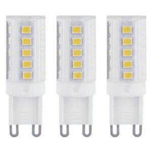 VITO LED Capsule Steeklamp G9 - 4W (vervangt 40W) - 488lm - 6400K - 220-240V - Ø16mm - Energiezuinig - 3 stuks