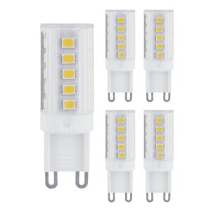 VITO LED Capsule Steeklamp G9 - 4W (vervangt 40W) - 488lm - 6400K - 220-240V - Ø16mm - Energiezuinig - 5 stuks