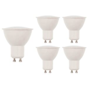 VITO LED Spot PAR16 GU10 - 6.5W (vervangt 50W) - 513lm - 2700K - 220-240V - Ø50mm - Energiezuinig  - 5 stuks