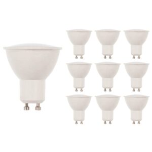 VITO LED Spot PAR16 GU10 - 6.5W (vervangt 50W) - 513lm - 2700K - 220-240V - Ø50mm - Energiezuinig  - 10 stuks