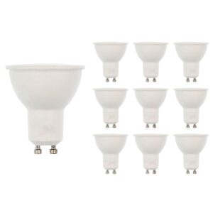 VITO LED Spot PAR16 GU10 - 9W (vervangt 60W) - 792lm - 6400K - 220-240V - Ø50mm - Energiezuinig - 10 stuks
