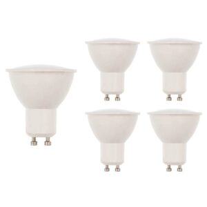 VITO LED Spot PAR16 GU10 - 5W (vervangt 40W) - 405lm - 4000K - 220-240V - Ø50mm - Energiezuinig - 5 stuks