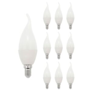 VITO LED Kaarslamp C37 E14 - 6.5W (vervangt 50W) - 507lm - 2700K - 220-240V - Ø37mm - Energiezuinig  - 10 stuks