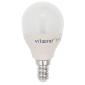 VITO LED Kogellamp G45 E14 - 6.5W (vervangt 50W) - 507lm - 2700K - 220-240V - Ø45mm - Energiezuinig