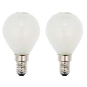 VITO LED Filament Kogellamp G45 E14 - 6W (vervangt 50W) - 636lm - 4000K - Ø45mm - 220-240V - Energiezuinig - 2 stuks
