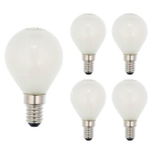 VITO LED Filament Kogellamp G45 E14 - 6W (vervangt 50W) - 636lm - 4000K - Ø45mm - 220-240V - Energiezuinig - 5 stuks