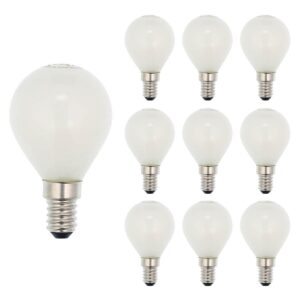 VITO LED Filament Kogellamp G45 E14 - 6W (vervangt 50W) - 636lm - 4000K - Ø45mm - 220-240V - Energiezuinig - 10 stuks