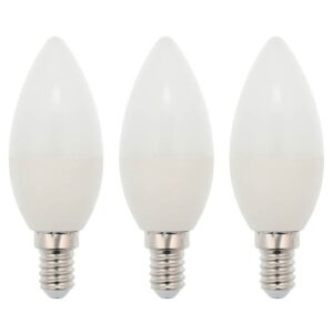 VITO LED Kaarslamp C37 E14 - 5W (vervangt 40W) - 403lm - 4000K - 220-240V - Ø50mm - Energiezuinig  - 3 stuks