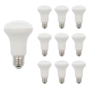 VITO LED Reflectorlamp R63 E27 - 9W (vervangt 60W) - 766lm - 4000K - 220-240V - Ø63mm - Energiezuinig - 10 stuks