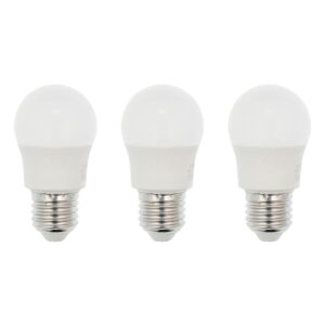 VITO LED Kogellamp G45 E27 - 6.5W (vervangt 50W) - 533lm - 6400K - 220-240V - Ø45mm - Energiezuinig  - 3 stuks