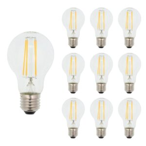 VITO LED Filament Lamp A60 E27 - 8W (vervangt 75W) - 1040lm - 6400K - Ø60mm - 220-240V - Energiezuinig - 10 stuks