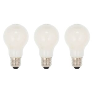 VITO LED Filament Lamp A60 E27 - 10W (vervangt 75W) - 980lm - 2700K - Ø60mm - 220-240V - Energiezuinig - 3 stuks