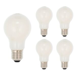 VITO LED Filament Lamp A60 E27 - 10W (vervangt 75W) - 980lm - 2700K - Ø60mm - 220-240V - Energiezuinig - 5 stuks