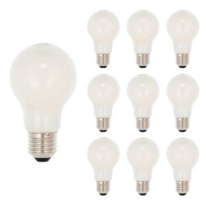VITO LED Filament Lamp A60 E27 - 10W (vervangt 75W) - 980lm - 2700K - Ø60mm - 220-240V - Energiezuinig - 10 stuks