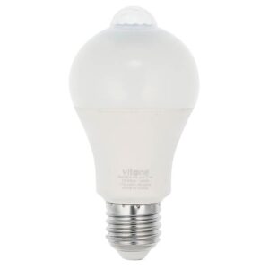 VITO LED Lamp met Bewegings sensor A60 E27 - 11W (vervangt 75W) - 1045lm - 4000K - Ø60mm - 175-260V - Energiezuinig