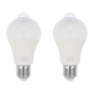 VITO LED Lamp met Bewegings sensor A60 E27 - 11W (vervangt 75W) - 1045lm - 4000K - Ø60mm - 175-260V - Energiezuinig - 2 stuks