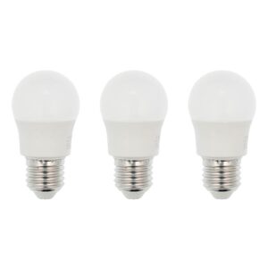 VITO LED Kogellamp G45 E27 - 5W (vervangt 40W) - 403lm - 4000K - 220-240V - Ø45mm - Energiezuinig  - 3 stuks