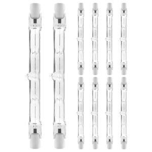 Modee R7s Halogeenlamp 118mm - 500W 7500lm 230V - Staaflamp - Warm Wit Licht - Dimbaar - 10 Halogeenlampen