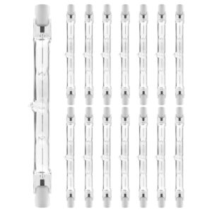 Modee R7s Halogeenlamp 118mm - 500W 7500lm 230V - Staaflamp - Warm Wit Licht - Dimbaar - 15 Halogeenlampen