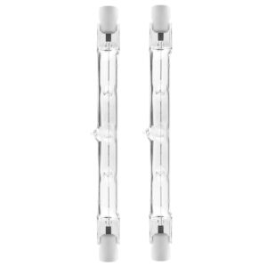 Modee R7s Halogeenlamp 118mm - 160W 1400lm 230V - Staaflamp - Warm Wit Licht - Dimbaar - 2 Halogeenlampen