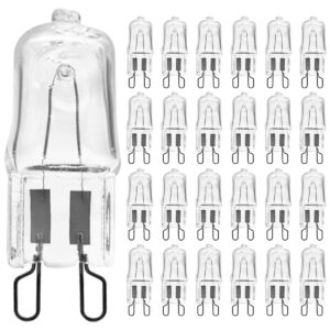 Modee G9 Halogeenlamp 35W - 380lm 230V - Halogeen Lampjes Insteek - Warm Wit Licht - Dimbaar - 25 Halogeenlampen