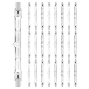 Modee R7s Halogeenlamp 118mm - 300W 3600lm 230V - Staaflamp - Warm Wit Licht - Dimbaar - 25 Halogeenlampen