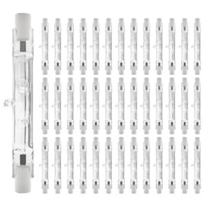 Modee R7s Halogeenlamp 78mm - 150W 1250lm 230V - Staaflamp - Warm Wit Licht - Dimbaar - 40 Halogeenlampen