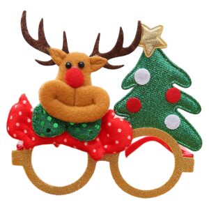 Feestelijke Kerstbril - Rendier met Kerstboom