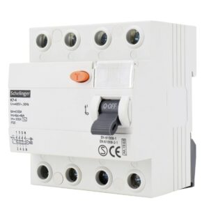 Schelinger Aardlekschakelaar AC 4-polig - 40A - 30mA - 415V - DIN-rail - IP20