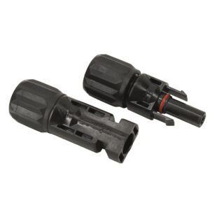 Schelinger MC4 Zonnepaneel Connector Set - Waterdicht IP67 - 1000V DC - 30A - PV Stekkers voor Zonnepanelen - Geschikt voor 4mm² & 6mm² - Zwart