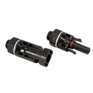 Schelinger MC4 Zonnepaneel Connector Set - Waterdicht IP67 - 1000V DC - 30A - PV Stekkers voor Zonnepanelen - Geschikt voor 4mm² & 6mm² - Zwart