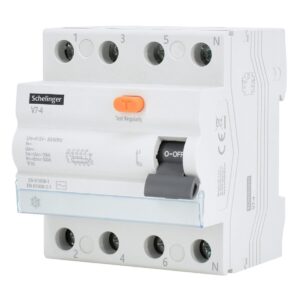 Schelinger Aardlekschakelaar AC 4-polig - 40A - 30mA - 415V - DIN-rail - IP20