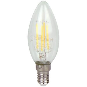 LED line LITE LED Filament Kaarslamp C35 E14 - 6W (vervangt 60W) - 720lm - Ø35mm - 230V - Energiezuinig