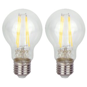 LED line LITE LED Filament Lamp A60 E27 - 7W (vervangt 70W) - 840lm - Ø60mm - 230V - Dimbaar - Energiezuinig - 2 stuks