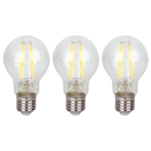 LED line LITE LED Filament Lamp A60 E27 - 7W (vervangt 70W) - 840lm - Ø60mm - 230V - Dimbaar - Energiezuinig - 3 stuks