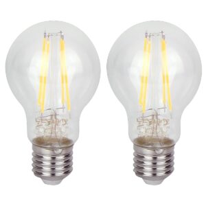 LED line LITE LED Filament Lamp A60 E27 - 7W (vervangt 70W) - 840lm - Ø60mm - 230V - Dimbaar - Energiezuinig - 2 stuks