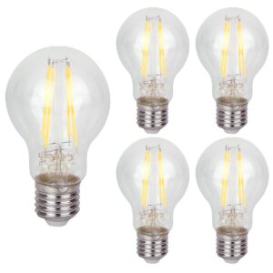 LED line LITE LED Filament Lamp A60 E27 - 7W (vervangt 70W) - 840lm - Ø60mm - 230V - Dimbaar - Energiezuinig - 5 stuks