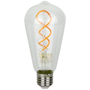 LED line PRIME LED Filament Edisonlamp ST64 E27 - 4W (vervangt 20W) - 230lm - Ø64mm - 230V - Dimbaar - Energiezuinig