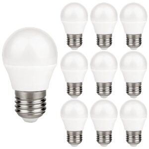 LED line LITE Kogellamp G45 E27 - 6W (vervangt 40W) - 510lm - Ø45mm - 230V - Energiezuinig - 10 stuks