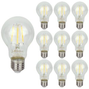 LED line LITE LED Filament Lamp A60 E27 - 4W (vervangt 40W) - 480lm - Ø60mm - 230V - Energiezuinig - 10 stuks